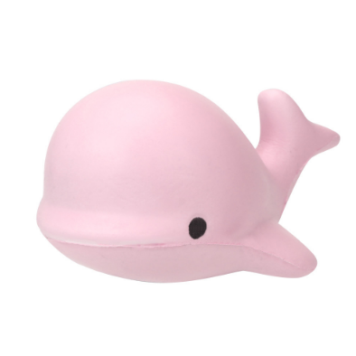 Whale Squishy Keychain