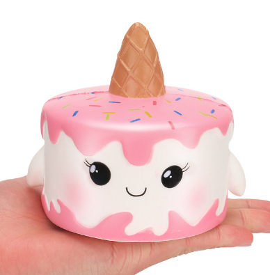 Unicorn Cake Slow-Rising Squishy